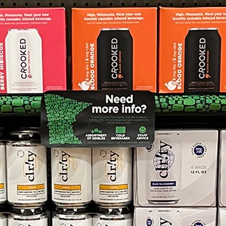 Az alacsony dózisú THC-italok piaca virágzik Minnesotában